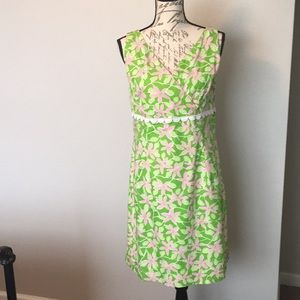 Lilly Pulitzer sleeveless dress.